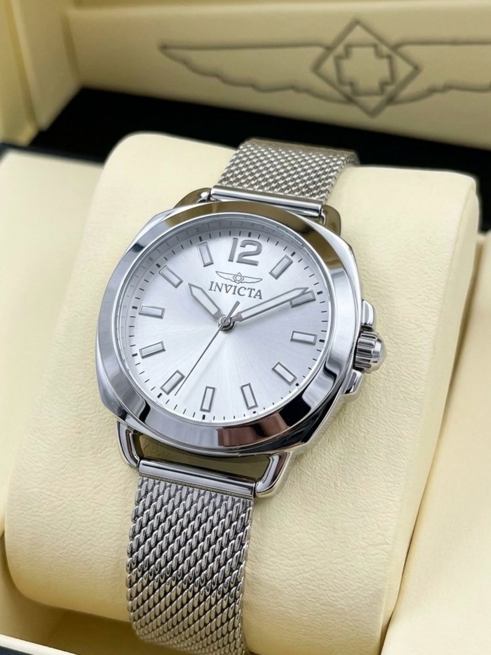 Invicta ‘Aria’ Wildflower Silver 32MM Women’s Limited Luxury Collection Watch! - Picture 2 of 8